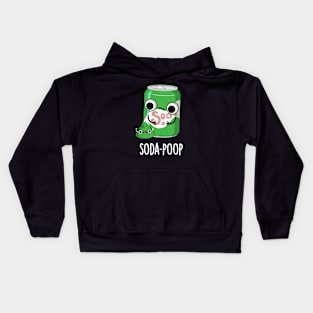 Soda Poop Funny Drink Pun Kids Hoodie